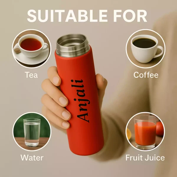 Custom Smart Bottle Suitable for Tea, Coffee, Water, and Juice